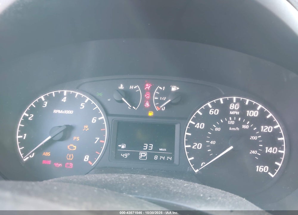 2013 NISSAN SENTRA S VIN: 3N1AB7AP8DL563425