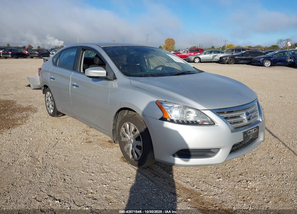 2013 NISSAN SENTRA S VIN: 3N1AB7AP8DL563425