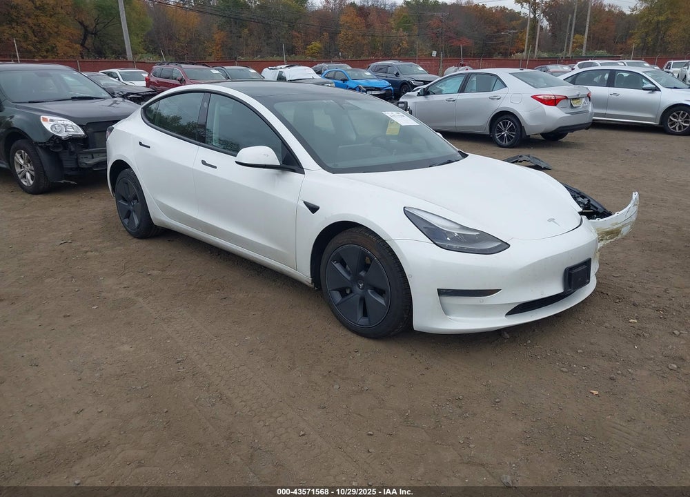 2022 TESLA MODEL 3 LONG RANGE DUAL MOTOR ALL-WHEEL DRIVE VIN: 5YJ3E1EB3NF194854