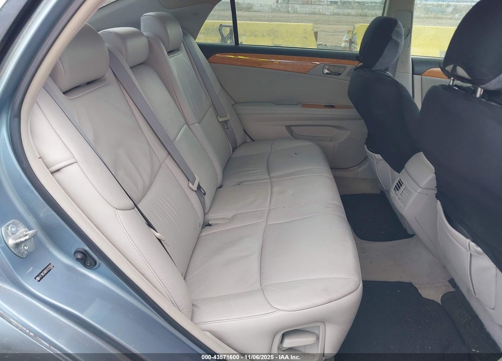 2007 TOYOTA AVALON XLS VIN: 4T1BK36B97U227859