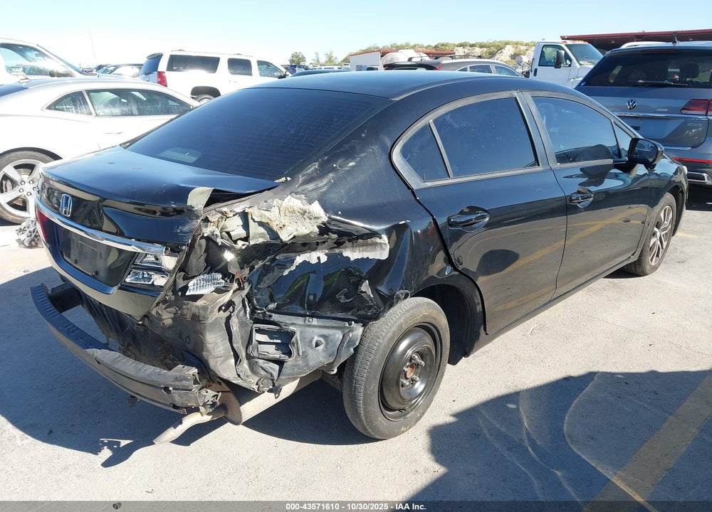 2014 HONDA CIVIC EX VIN: 19XFB2F83EE052282