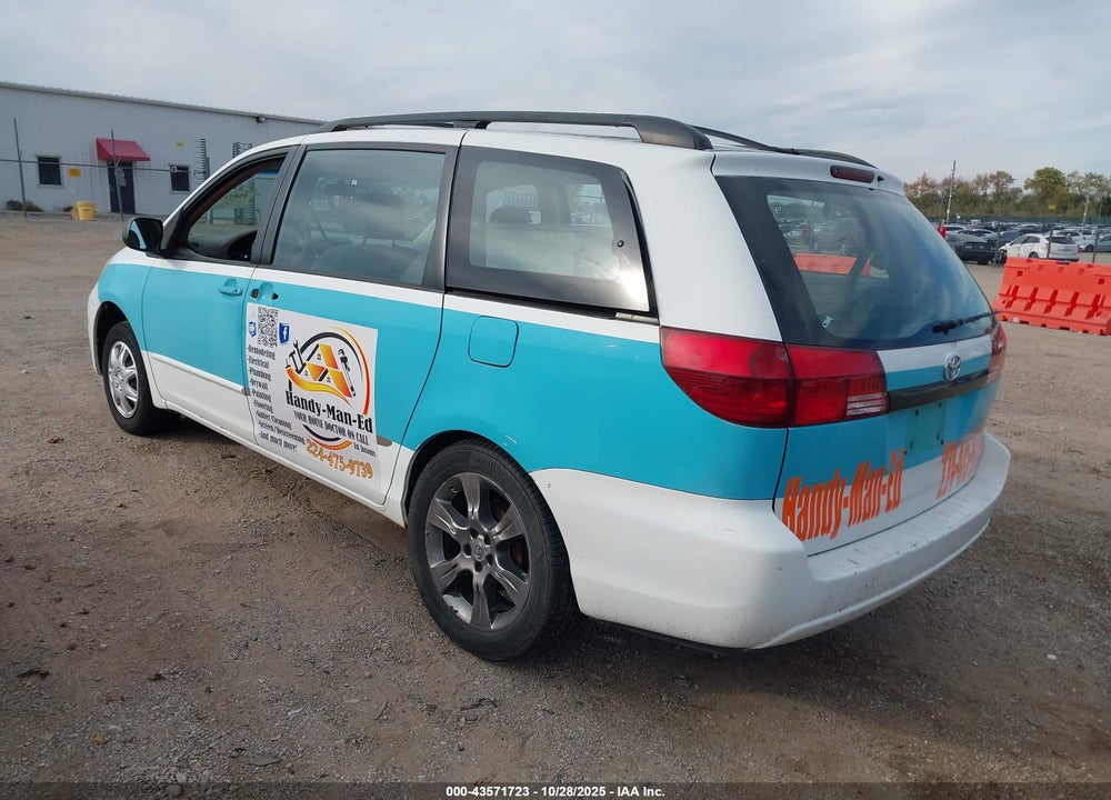2005 TOYOTA SIENNA CE VIN: 5TDZA23C75S384899