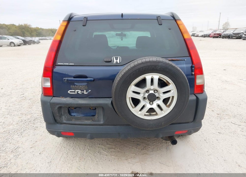 2004 HONDA CR-V EX VIN: SHSRD78884U253047