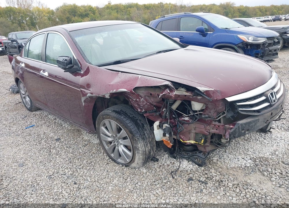 2012 HONDA ACCORD 3.5 EX-L VIN: 1HGCP3F82CA035789