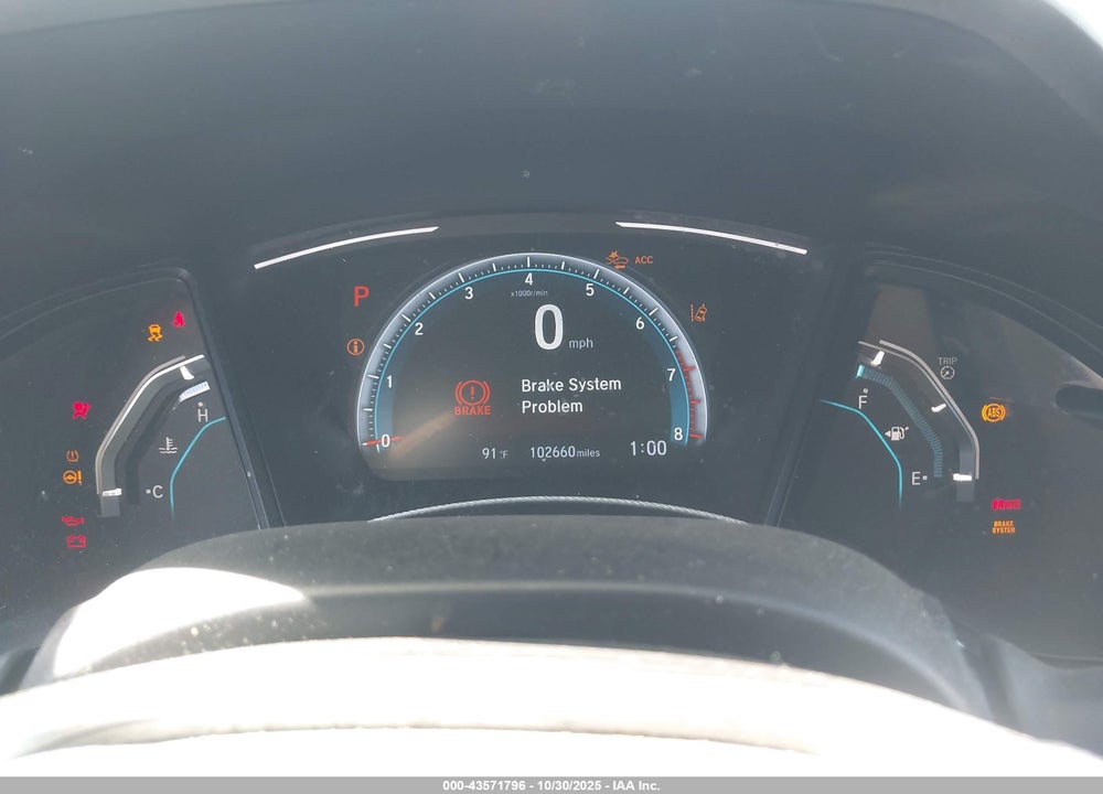 2019 HONDA CIVIC VIN: 19XFC2F66KE022989