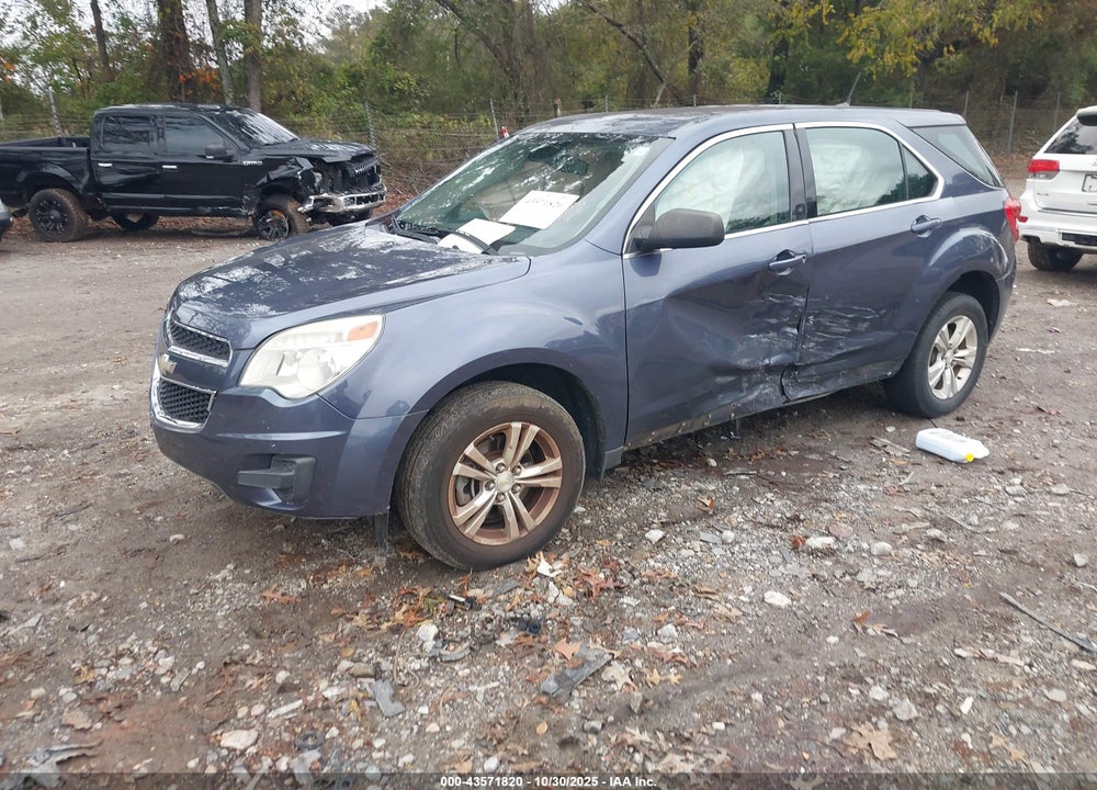 2013 CHEVROLET EQUINOX LS VIN: 2GNALBEK2D6375233
