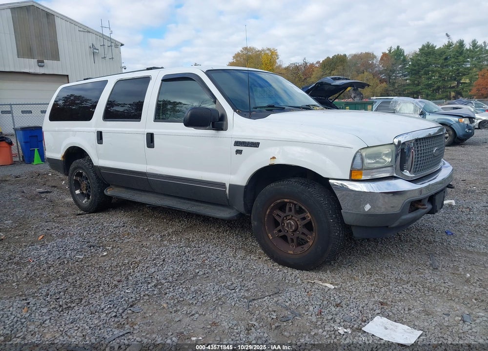 2003 FORD EXCURSION XLT VIN: 1FMNU41S63ED05913