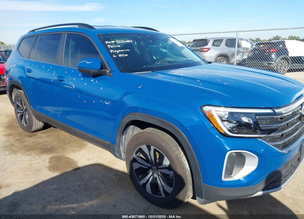 2025 VOLKSWAGEN ATLAS 2.0T SE VIN: 1V2DR2CA0SC522196