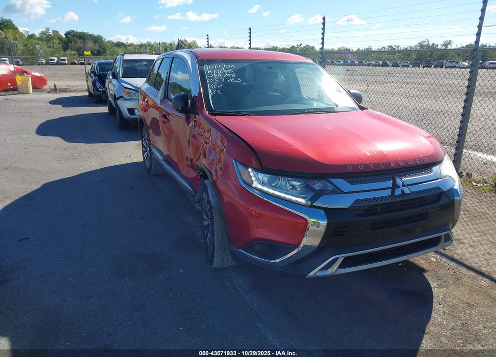 2019 MITSUBISHI OUTLANDER ES VIN: JA4AD2A35KZ053363