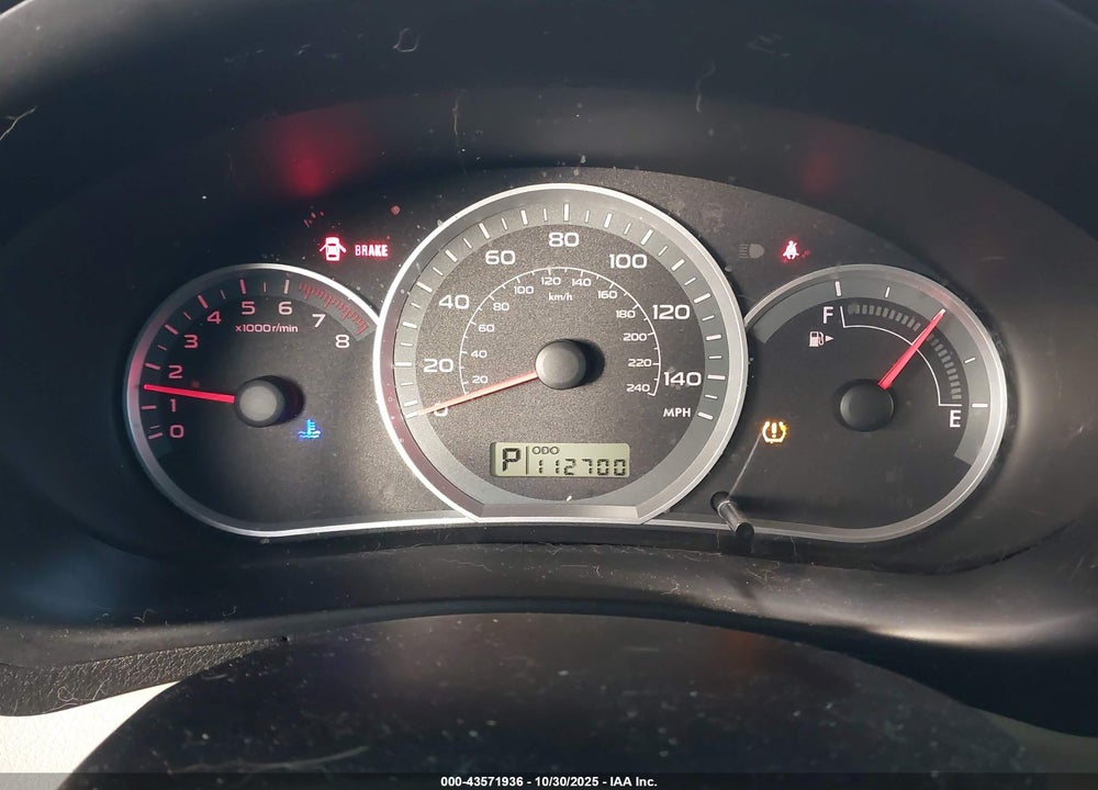 2011 SUBARU IMPREZA 2.5I VIN: JF1GH6A64BH830939