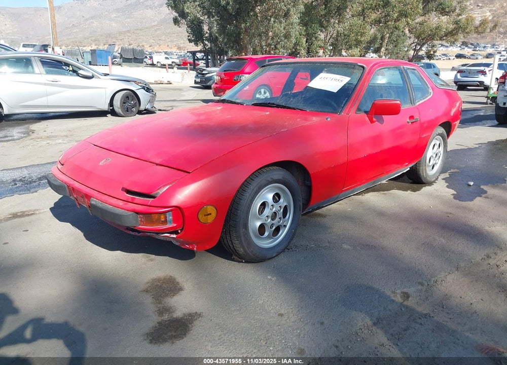 1987 PORSCHE 924 S VIN: WP0AA092XHN453613