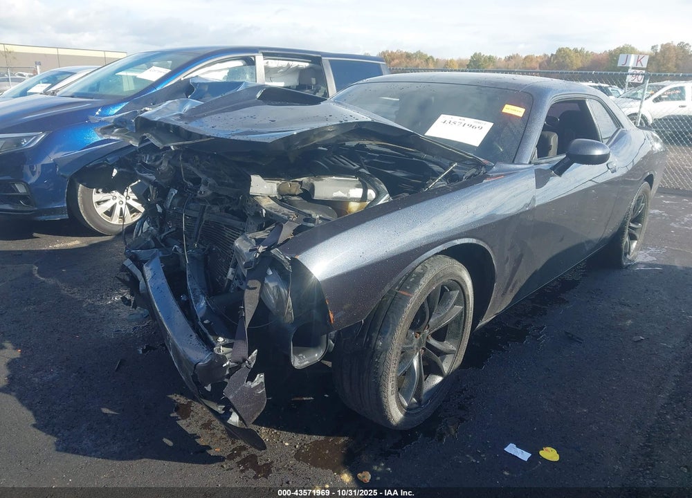 2016 DODGE CHALLENGER SXT VIN: 2C3CDZAG5GH296922