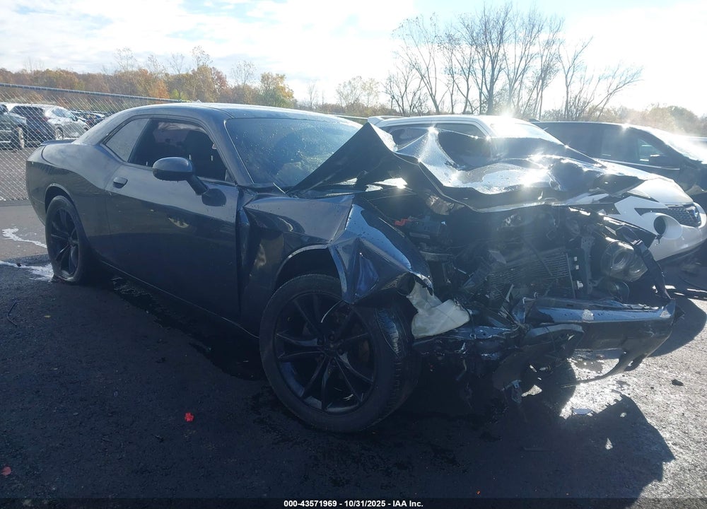 2016 DODGE CHALLENGER SXT VIN: 2C3CDZAG5GH296922
