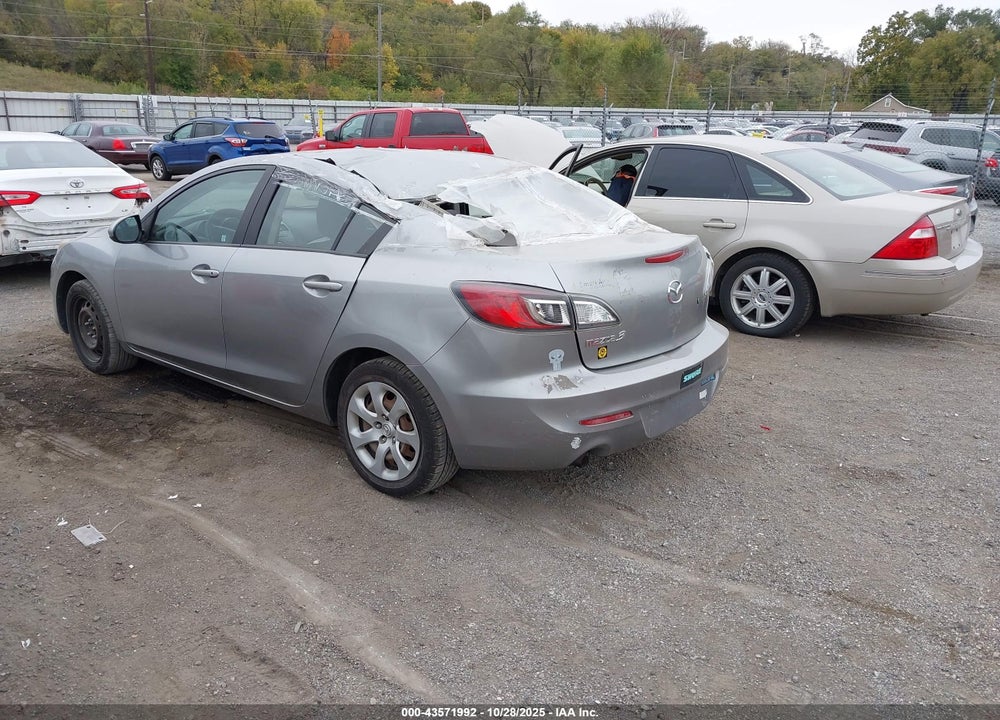 2013 MAZDA 3 I SV VIN: JM1BL1TG6D1834336