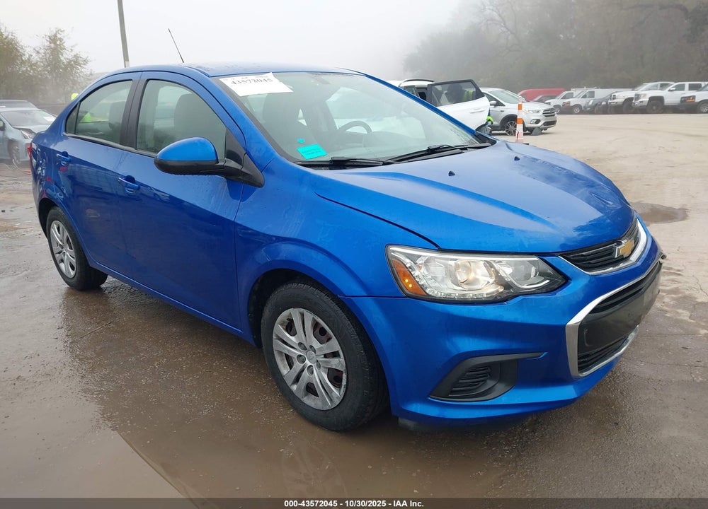 2017 CHEVROLET SONIC LS AUTO VIN: 1G1JB5SH8H4142589