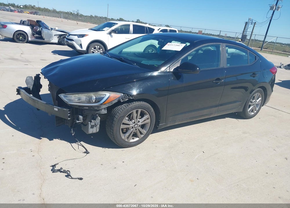 2017 HYUNDAI ELANTRA SE VIN: KMHD84LF8HU381341