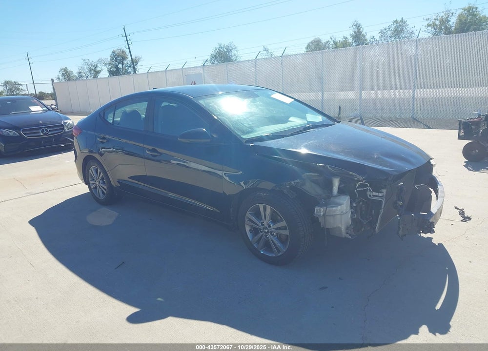 2017 HYUNDAI ELANTRA SE VIN: KMHD84LF8HU381341