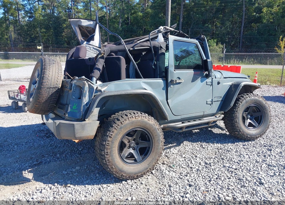 2015 JEEP WRANGLER SPORT VIN: 1C4AJWAG9FL553446