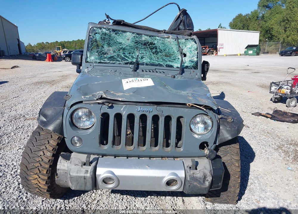 2015 JEEP WRANGLER SPORT VIN: 1C4AJWAG9FL553446