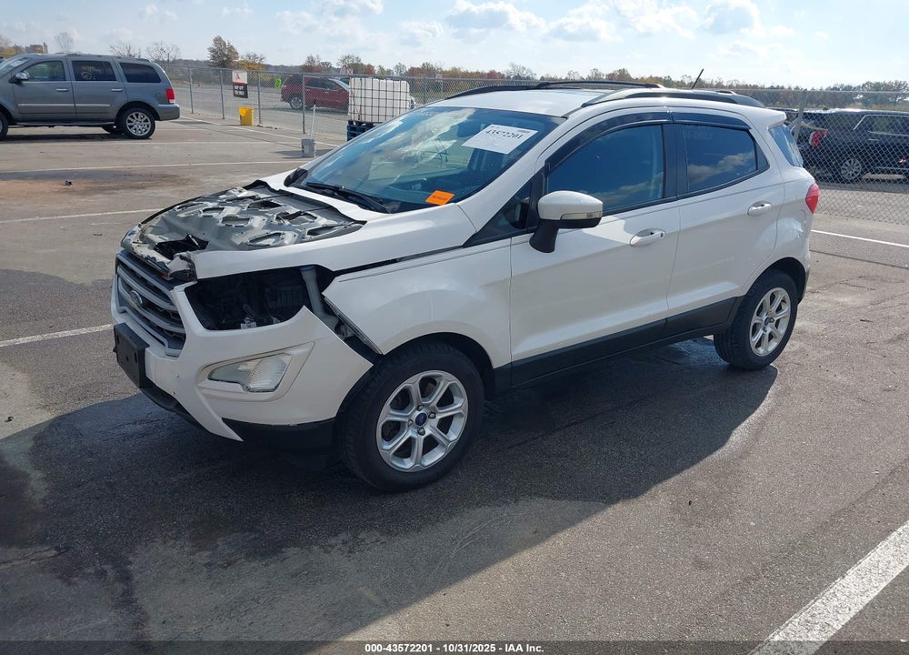 2018 FORD ECOSPORT SE VIN: MAJ3P1TE8JC170439