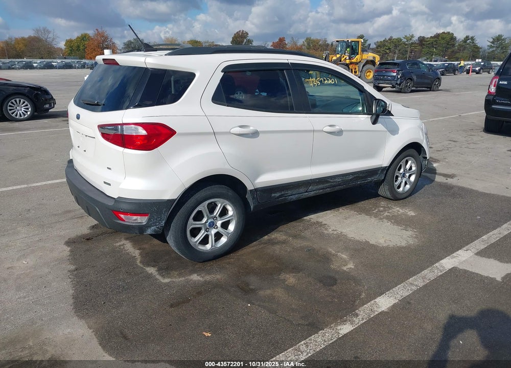 2018 FORD ECOSPORT SE VIN: MAJ3P1TE8JC170439