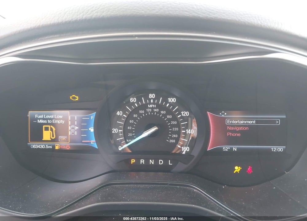 2020 FORD FUSION SEL VIN: 3FA6P0CDXLR122945