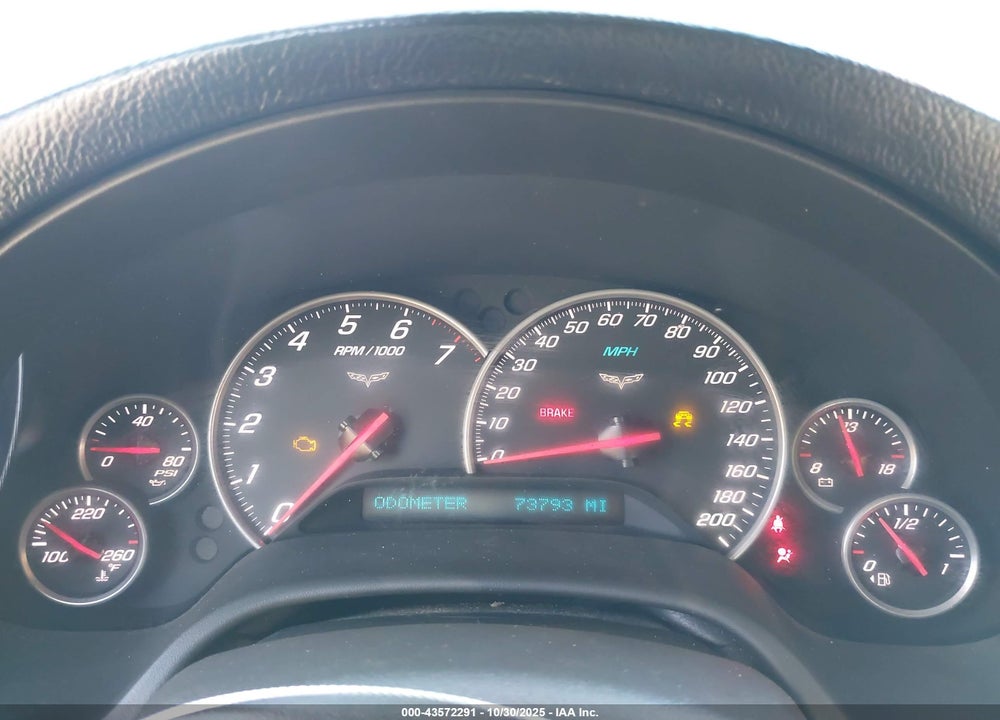 2005 CHEVROLET CORVETTE VIN: 1G1YY22U955129560