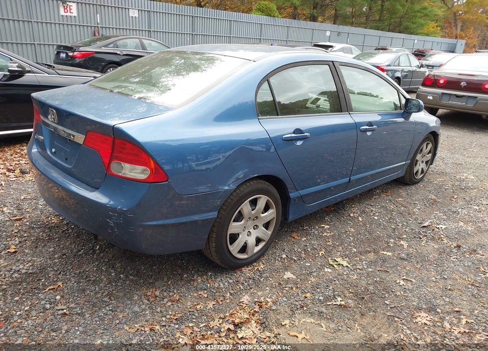 2009 HONDA CIVIC LX VIN: 1HGFA16529L008436
