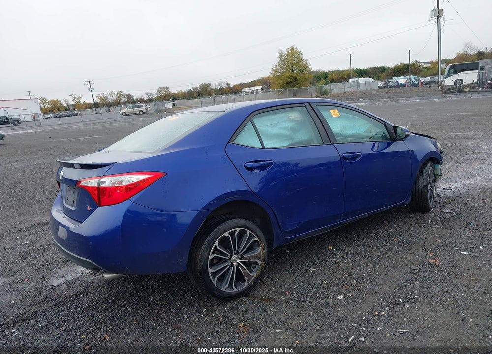 2015 TOYOTA COROLLA VIN: 2T1BURHE3FC237646