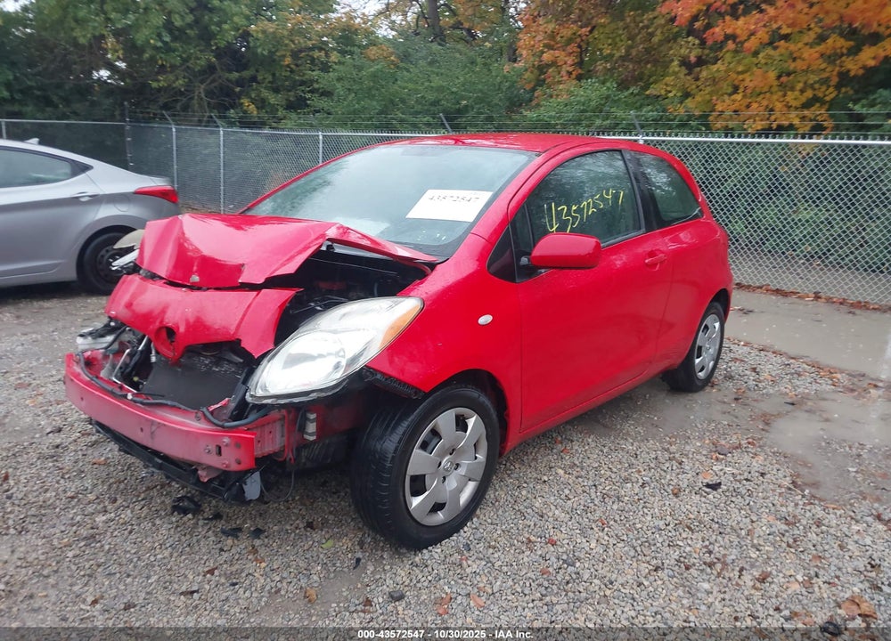 2009 TOYOTA YARIS VIN: JTDJT903095263647
