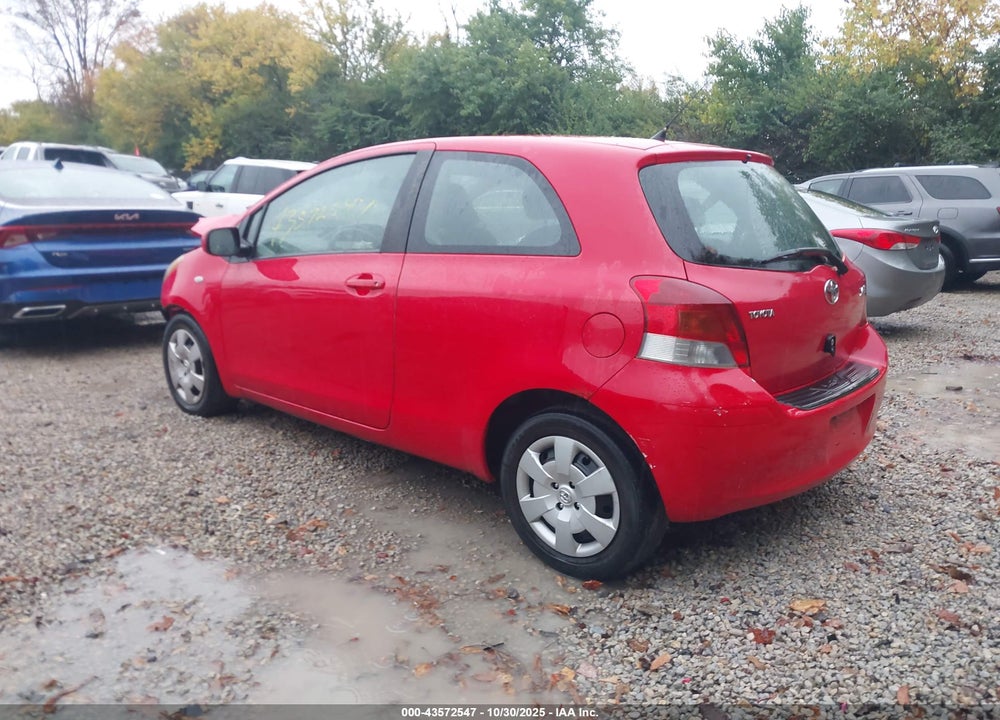 2009 TOYOTA YARIS VIN: JTDJT903095263647