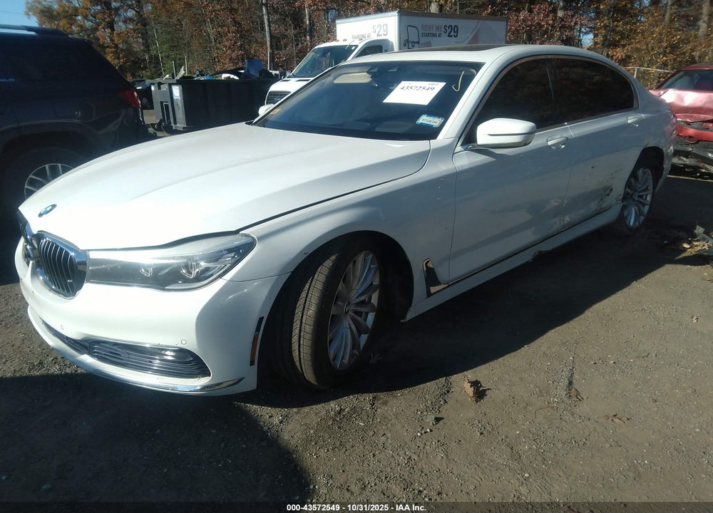 2016 BMW 740I VIN: WBA7E2C54GG548245