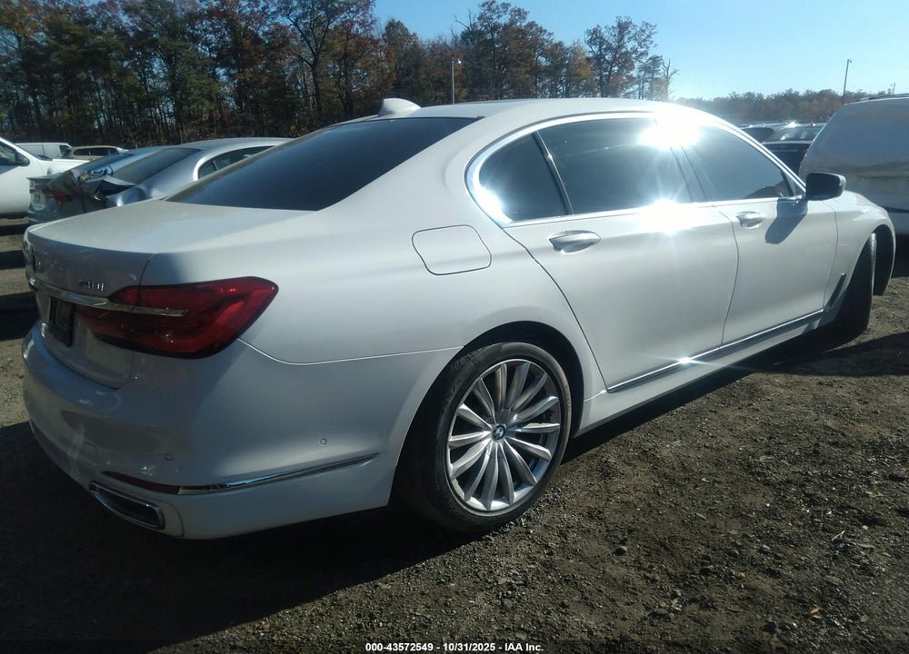 2016 BMW 740I VIN: WBA7E2C54GG548245