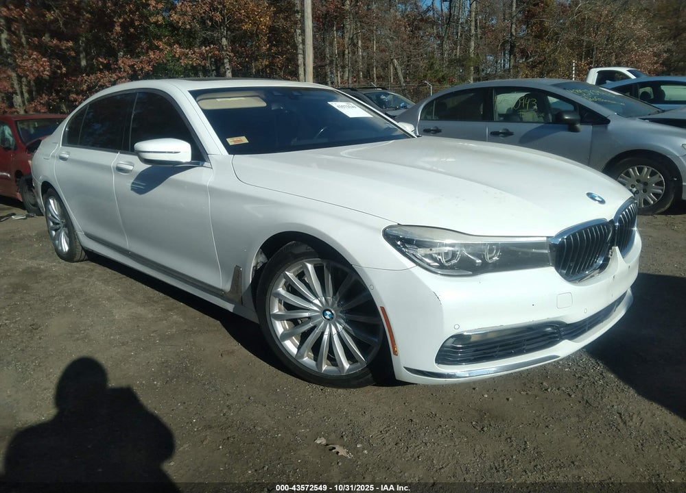 2016 BMW 740I VIN: WBA7E2C54GG548245