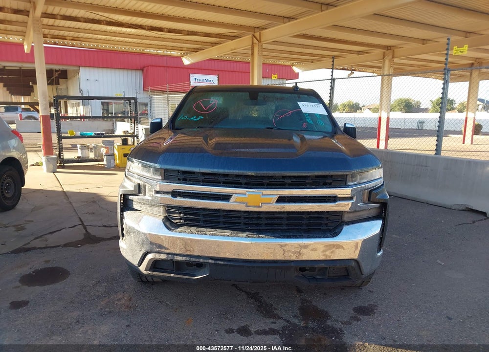 2022 CHEVROLET SILVERADO 1500 LTD 2WD  STANDARD BED LT VIN: 1GCPWCED5NZ105212