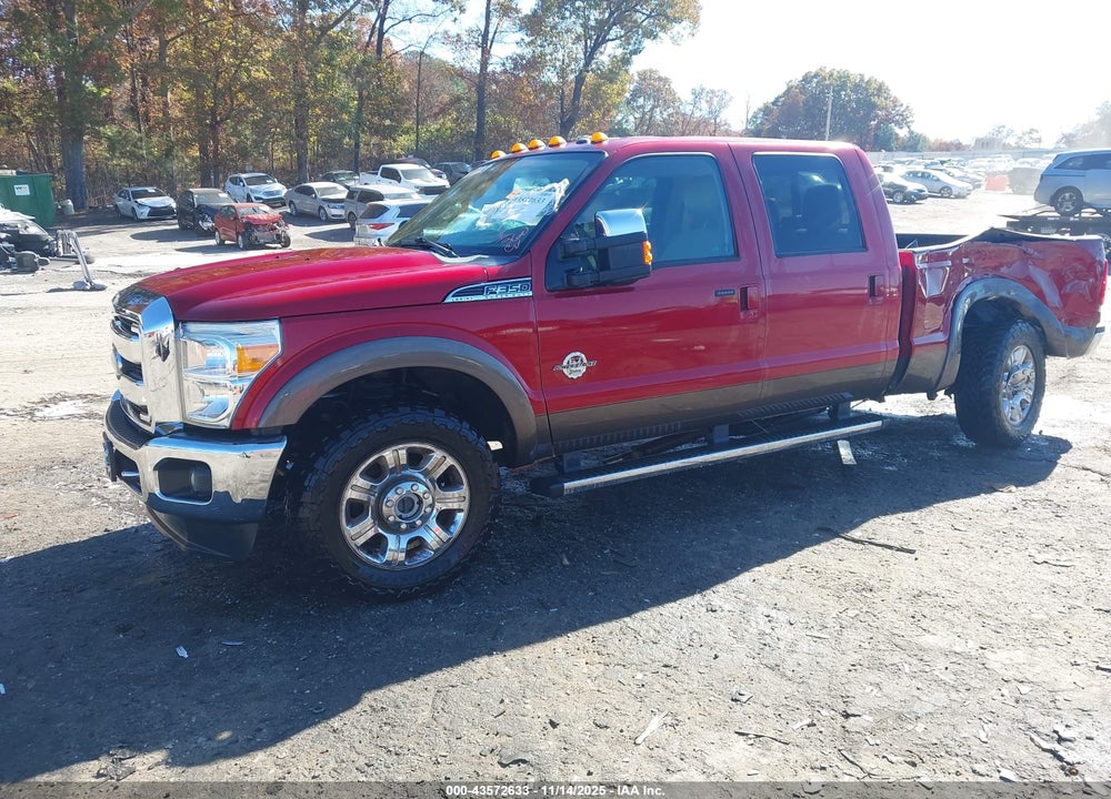 2015 FORD F-350 LARIAT VIN: 1FT8W3BT2FEA44247