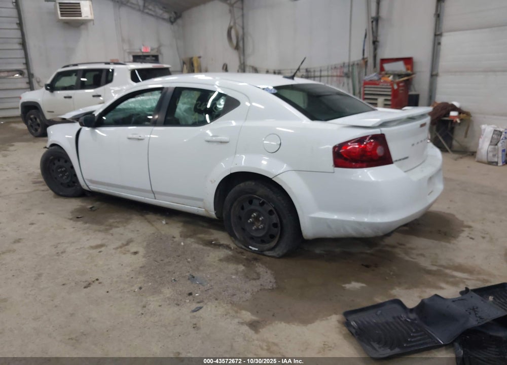 2014 DODGE AVENGER VIN: 1C3CDZAG3EN139247