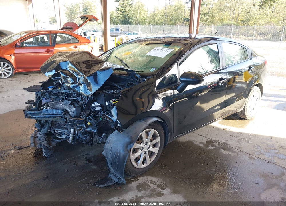 2013 KIA RIO LX VIN: KNADM4A39D6231890