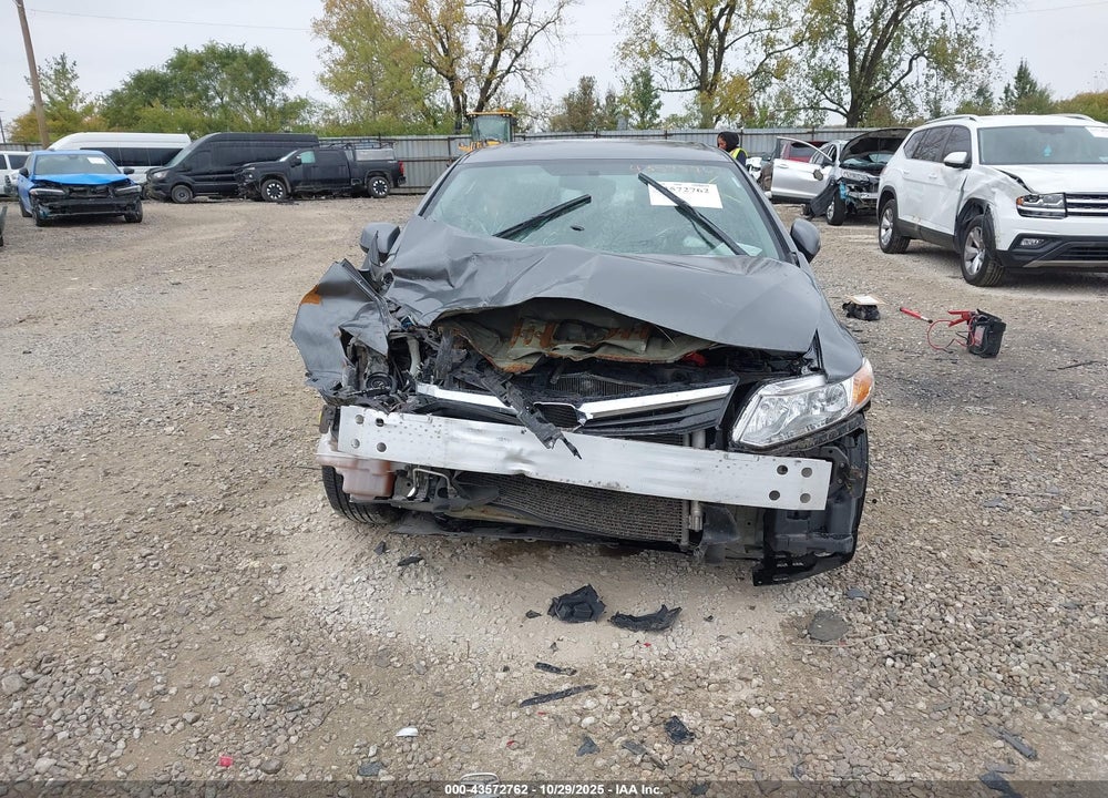 2012 HONDA CIVIC LX VIN: 19XFB2F50CE084173
