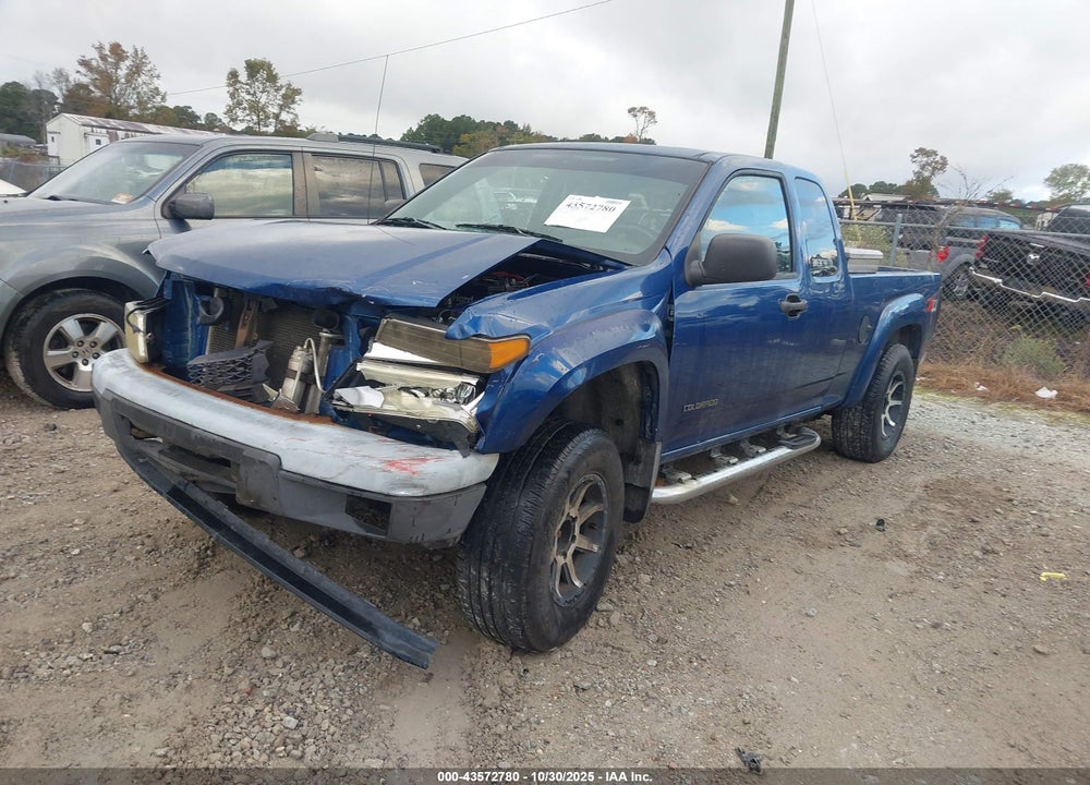 2005 CHEVROLET COLORADO LS VIN: 1GCDT196058244634