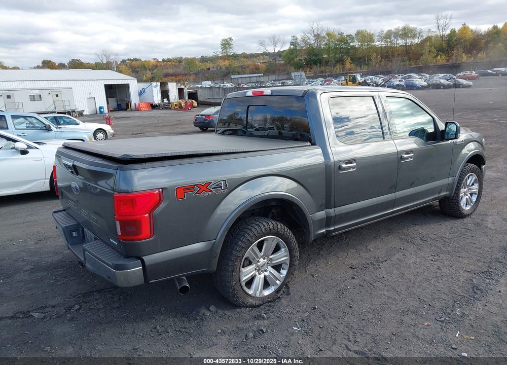 2019 FORD F-150 LARIAT VIN: 1FTEW1E43KFB21921