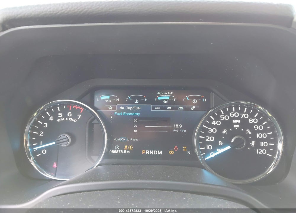 2019 FORD F-150 LARIAT VIN: 1FTEW1E43KFB21921