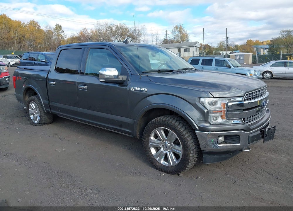 2019 FORD F-150 LARIAT VIN: 1FTEW1E43KFB21921