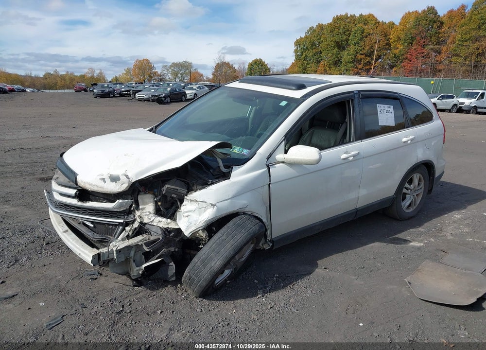 2010 HONDA CR-V EX-L VIN: 5J6RE4H7XAL017805