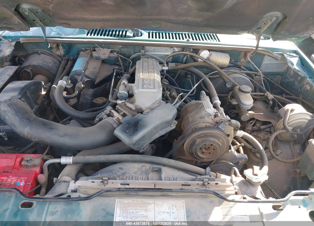 1988 FORD RANGER SUPER CAB VIN: 1FTCR14TXJPB61817