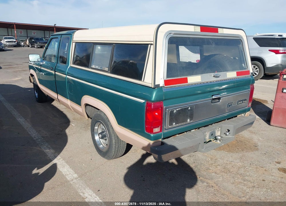 1988 FORD RANGER SUPER CAB VIN: 1FTCR14TXJPB61817