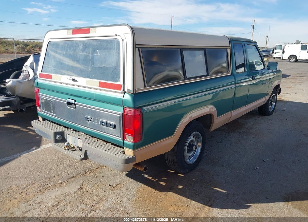 1988 FORD RANGER SUPER CAB VIN: 1FTCR14TXJPB61817