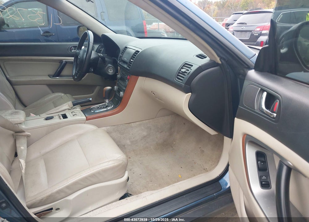 2006 SUBARU OUTBACK 2.5I LIMITED VIN: 4S4BP62C867362958