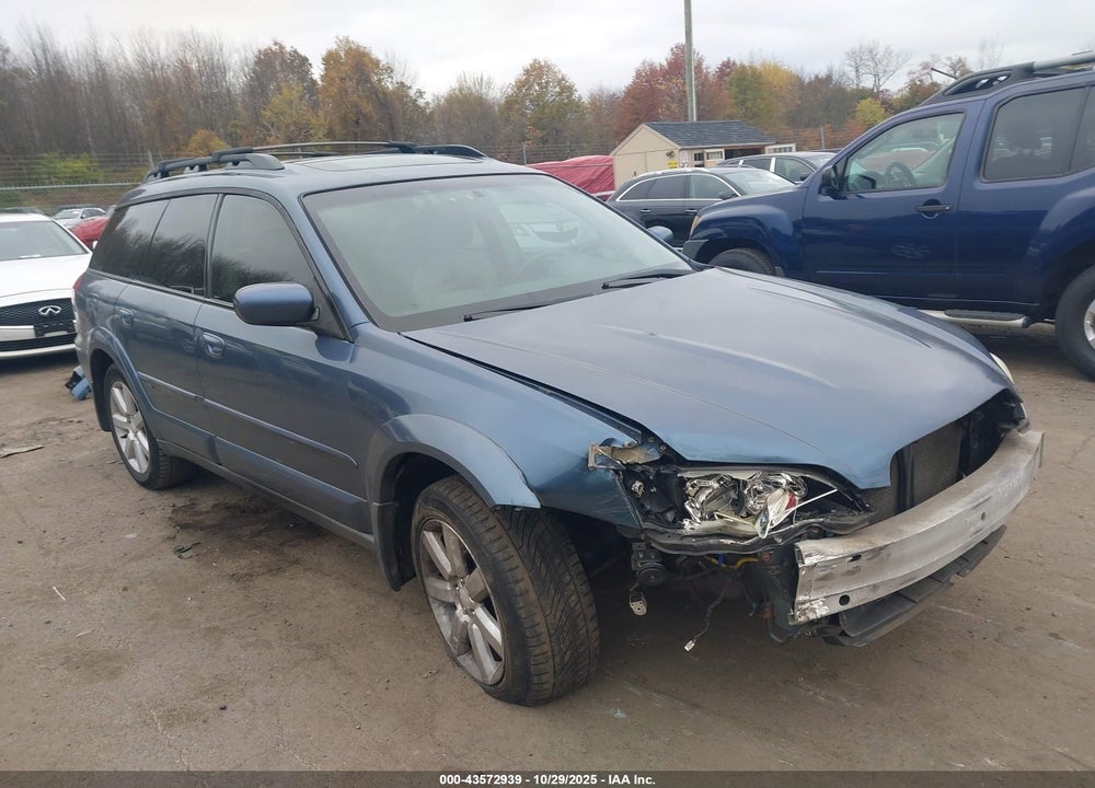 2006 SUBARU OUTBACK 2.5I LIMITED VIN: 4S4BP62C867362958
