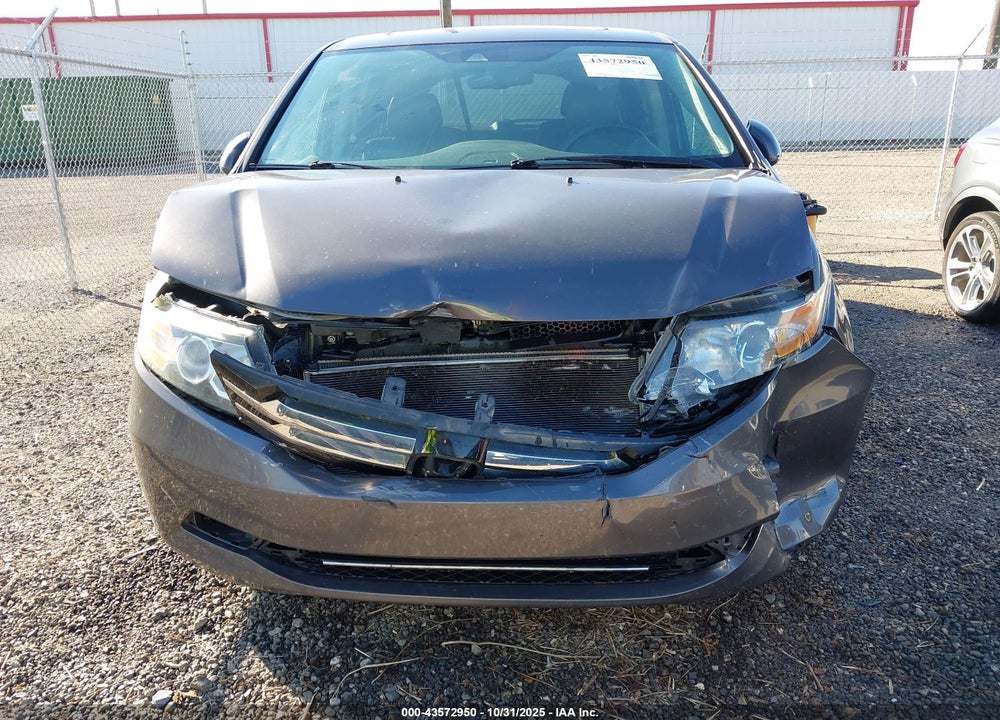 2016 HONDA ODYSSEY EX-L VIN: 5FNRL5H6XGB022670
